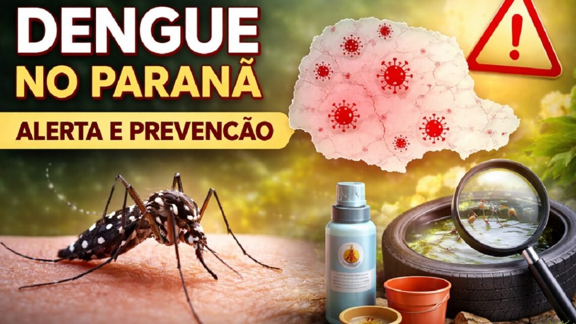 Casos de mortes por dengue diminuem no Paraná, mas a doença ainda preocupa autoridades de saúde
