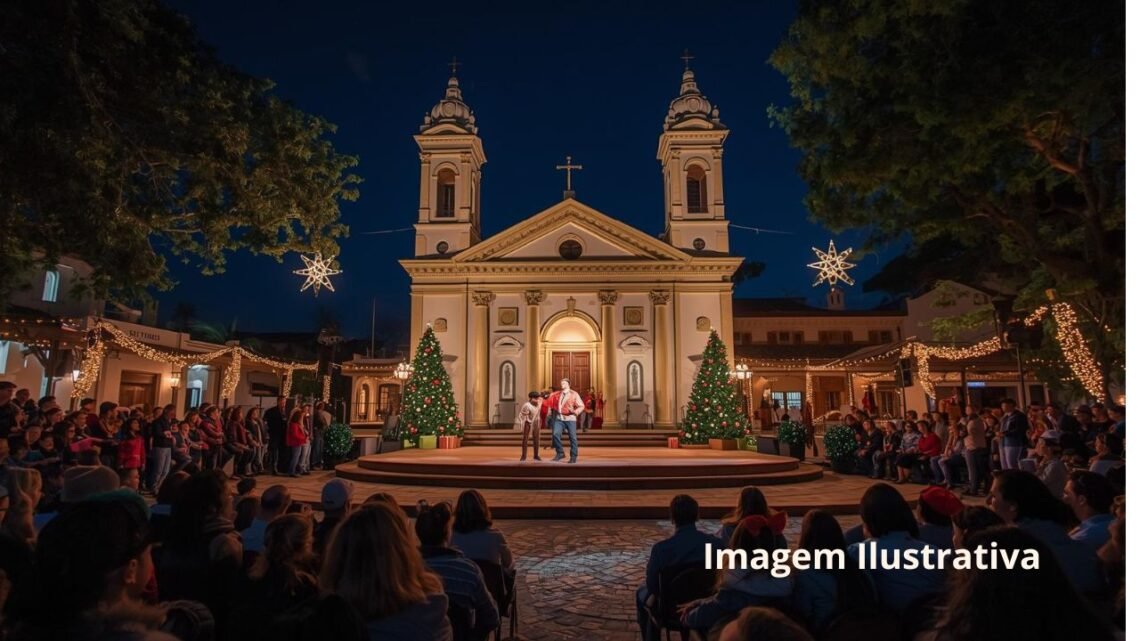 Jardim Alegre recebe espetáculo “O Milagre de Natal” com apresentação gratuita na Praça da Matriz