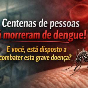 Imagem do artigo A dengue pode matar e você tem uma grande parcela de responsabilidade para que isso não ocorra