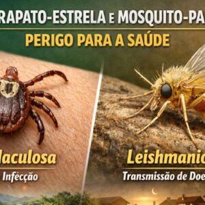 Imagem do artigo Carrapato e mosquito-palha Saúde reforça cuidados contra transmissores de doenças no Paraná