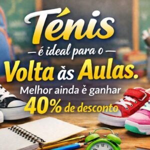 Imagem do artigo Na volta às aulas seu filho merece um Tênis da Loja D'ana Calçados garantia de conforto no dia a dia escolar