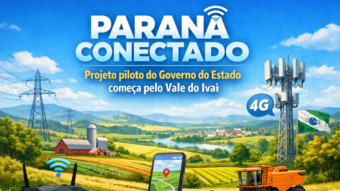 Programa Paraná Conectado prevê internet para zona rural barata. Entenda o projeto