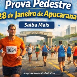 Imagem do artigo Prova Pedestre 28 de Janeiro de Apucarana reabre inscrições com lote extra de 600 vagas