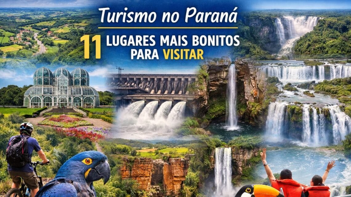Turismo no Paraná: 11 lugares mais bonitos para visitar