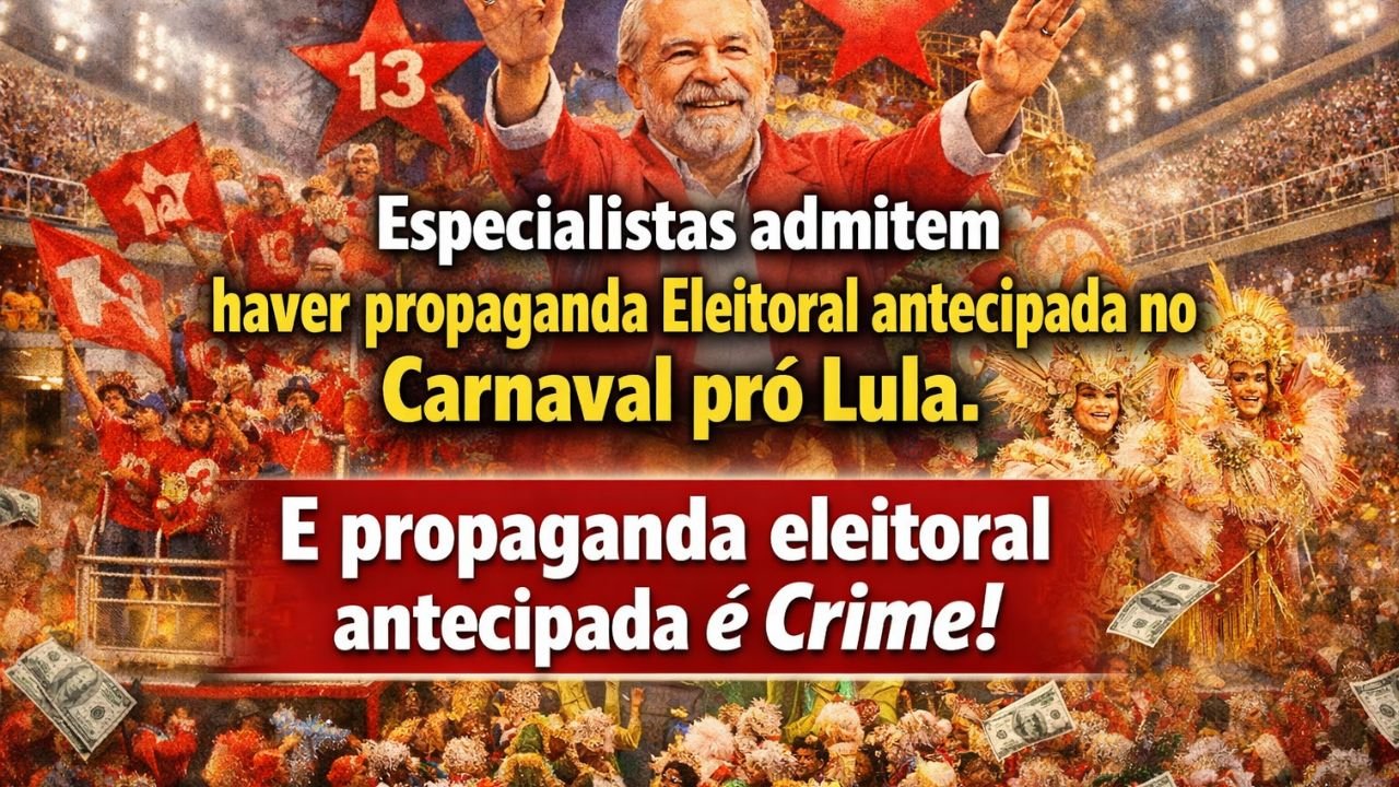 Imagem do artigo Carnaval 2026 virou campanha antecipada em pró a Lula Você sabia