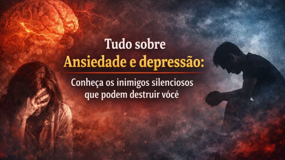 Depressão e ansiedade podem matar: conheça os sinais silenciosos que esses inimigos estão atacando você