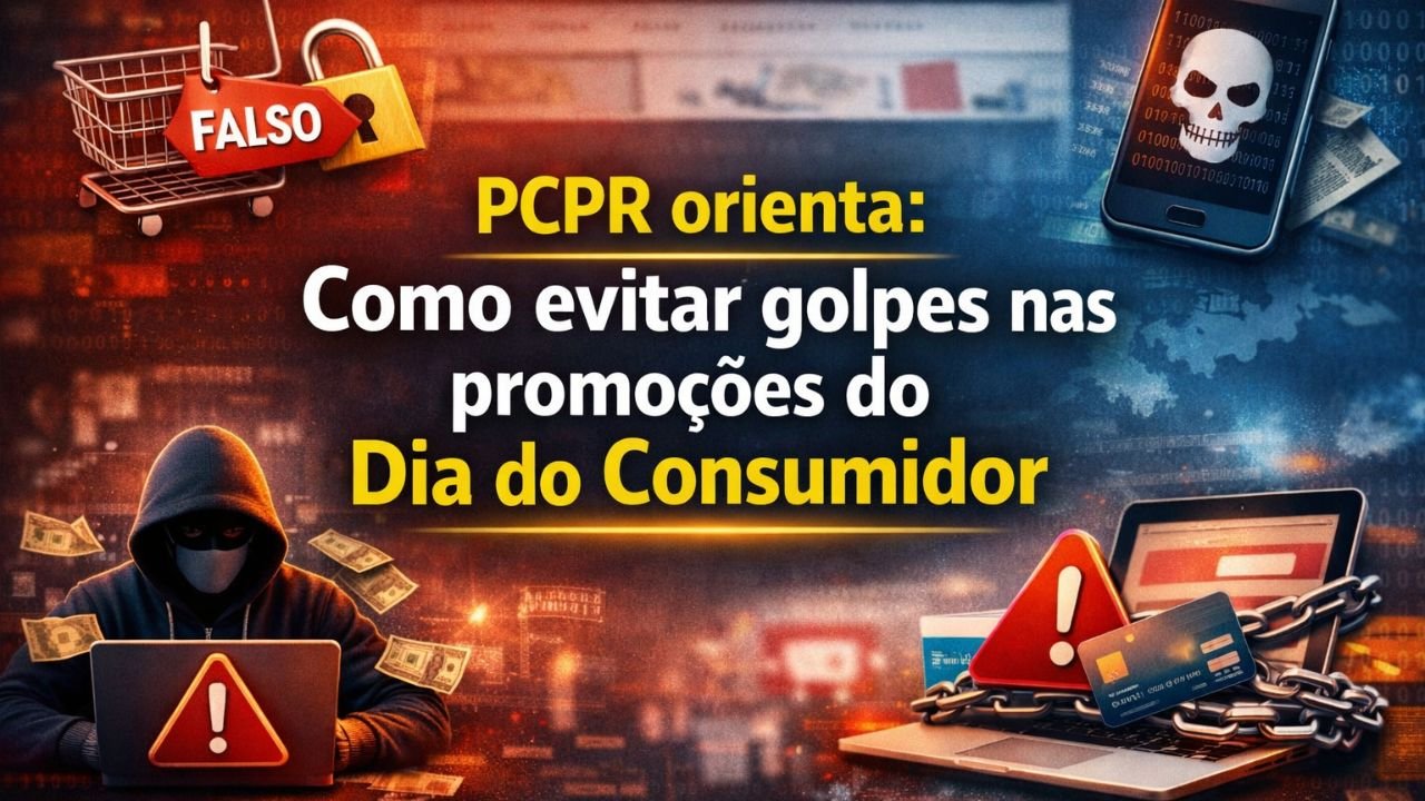 Imagem do artigo Proteja-se dos Golpes no Dia do Consumidor Dicas da PCPRProteja-se dos Golpes no Dia do Consumidor Dicas da PCPR