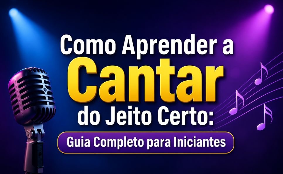 Imagem do artigo Técnica Vocal para Iniciantes: Respiração, Emissão de Voz e Controle Vocal