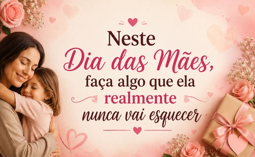 Imagem do artigo Além de Dar Presente para Mãe Tem Algo a Mais que Você Pode Fazer por Ela