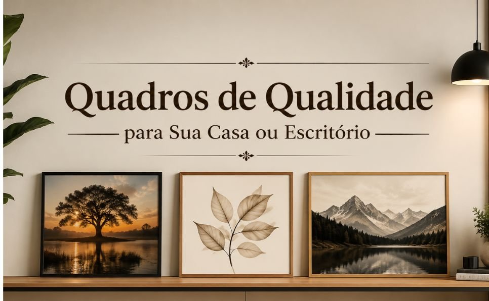Imagem do artigo Quadros e Placas decorativas
