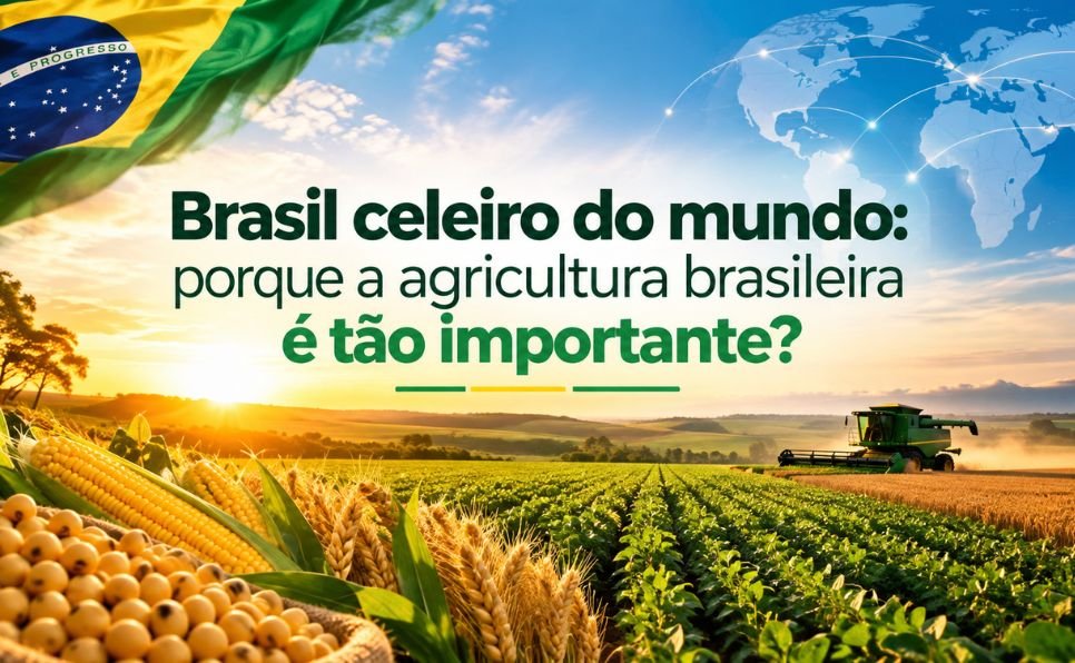 imagem do artigo Agro Negócio Brasileiro a força da agricultura do Brasil e sua importância