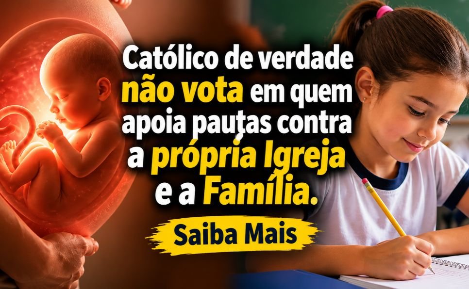 imagem do artigo Entenda porquê católico não pode votar na esquerda” O melhor vídeo que já assisti