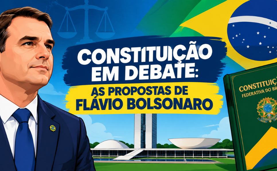 Imagem do artigo Reforma Constitucional de Flávio Bolsonaro Propostas e Bastidores no 2º Turno de 2026