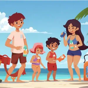 Imagem principal do artigo 6 itens essenciais para um melhor Cuidados com a Saúde no Verão_ Como se preparar antes de Viajar