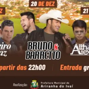 Imagem do artigo Ariranha do Ivaí celebra 30 anos de emancipação com grande festa regional