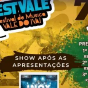 Imagem do artigo Faxinal comemora 74 anos com FESTVALE e grandes shows musicais