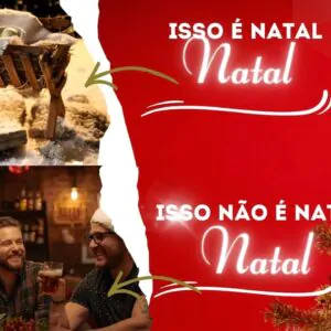 Imagem do artigo No Natal se celebra Jesus ou o Papai Noel_ O foco é a Conversão ou o consumismo
