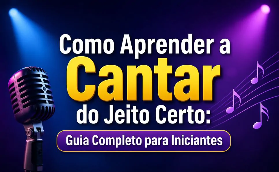 Imagem do artigo Técnica Vocal para Iniciantes: Respiração, Emissão de Voz e Controle Vocal