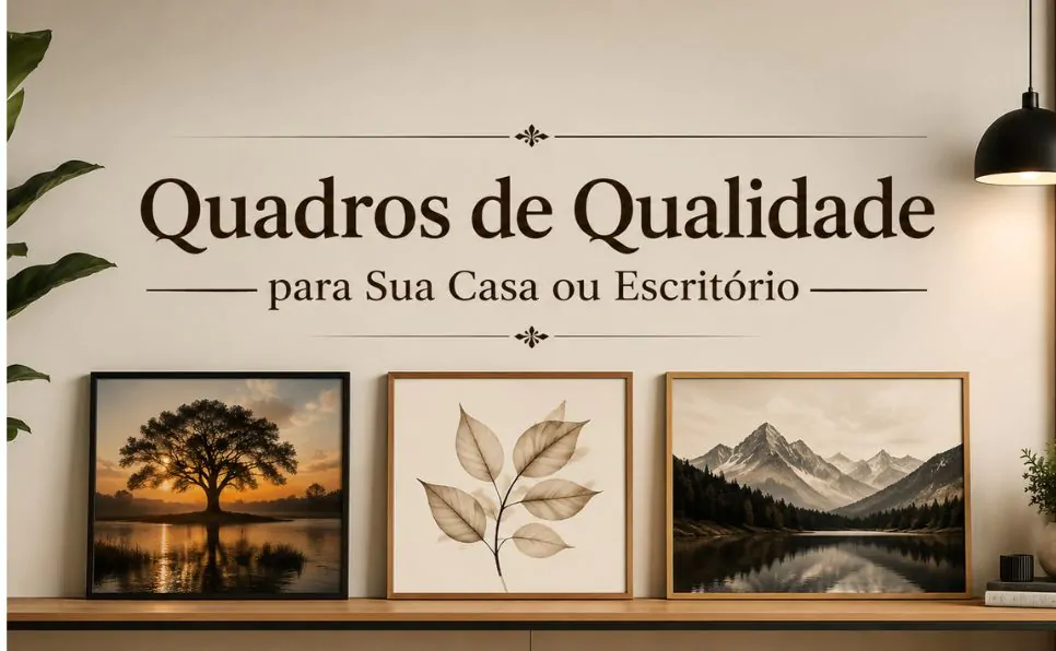 Imagem do artigo Quadros e Placas decorativas