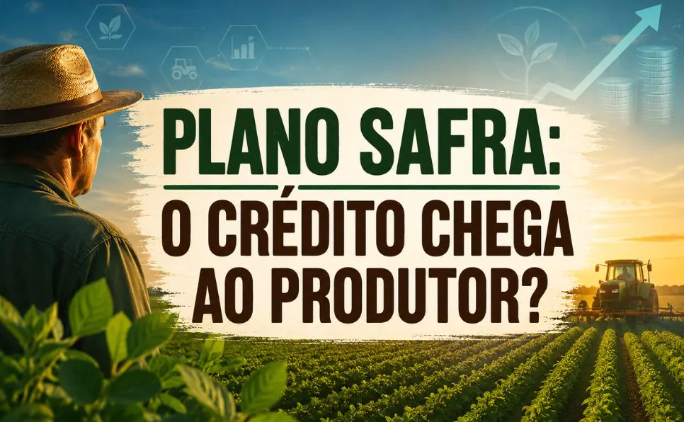 imagem do artigo Plano Safra 20262027 o que muda para o produtor rural e os desafios para transformar crédito em resultados no campo