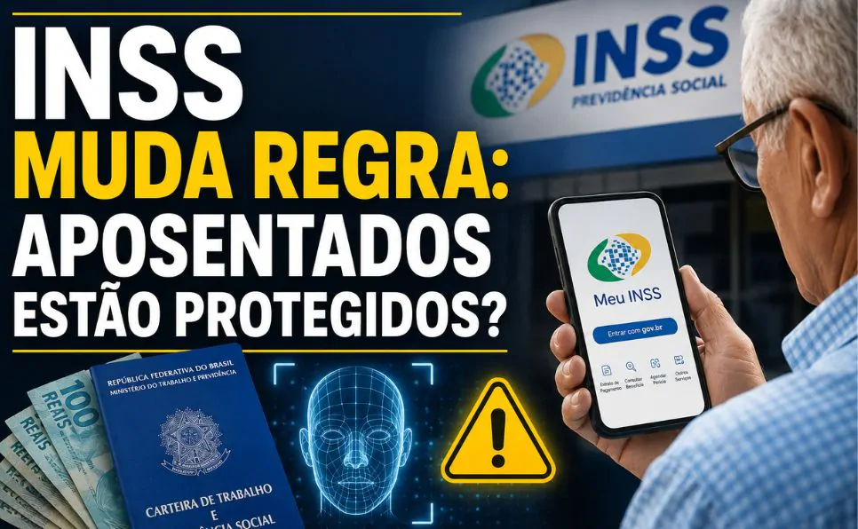 imagem do artigo INSS libera Empréstimo consignado sem biometria facial, mas especialistas alertam para riscos...